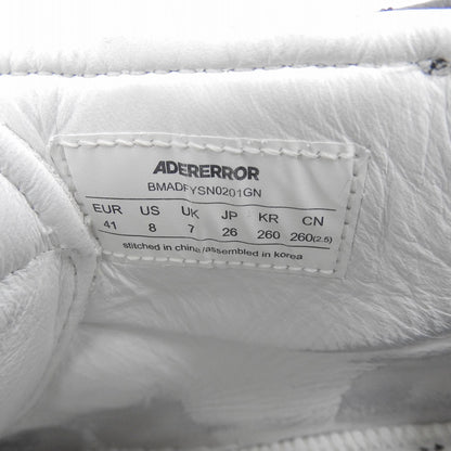 ADERERROR アーダーエラー タッチストラップ ハイカット スニーカー シューズ メンズ グレー 26.0cm シューズ 8(US)