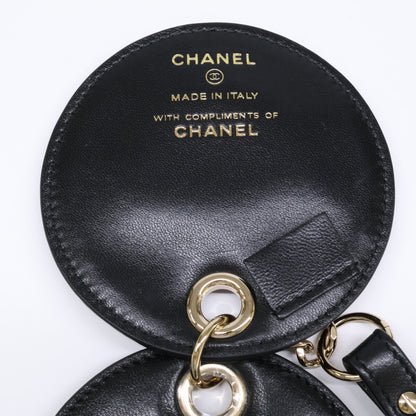 CHANEL シャネル 【美品】28番台 マトラッセ G金具 ラムスキン ネームタグ チャーム