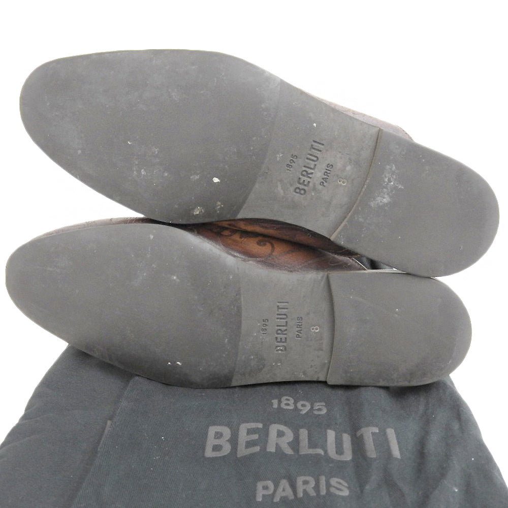 berluti ベルルッティ カリグラフィ サイラスオマーン スリッパ メンズ 8 シューズ 8