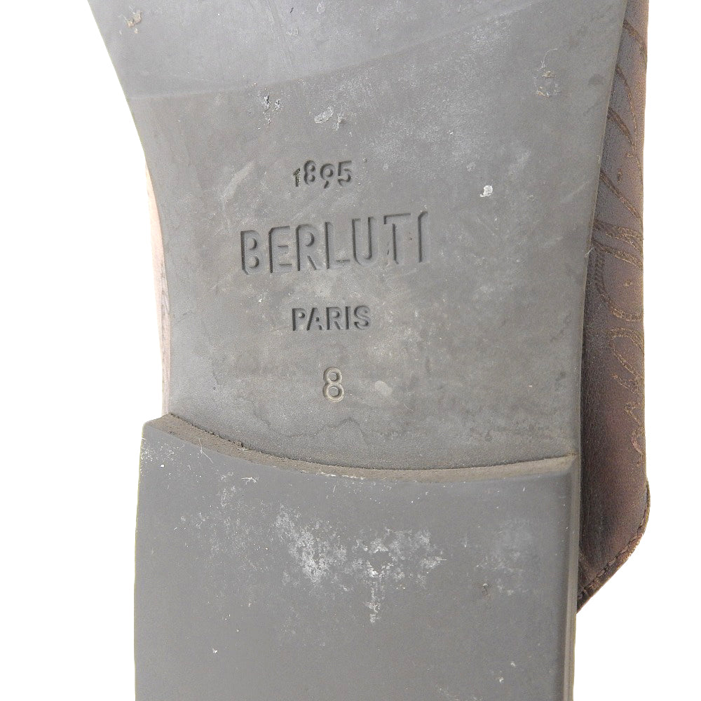 berluti ベルルッティ カリグラフィ サイラスオマーン スリッパ メンズ 8 シューズ 8
