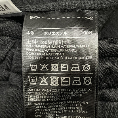 Y-3 ワイスリー ﾌﾞﾗｯｸ FJ0392 ｲﾝｻｲﾄﾞﾗｲﾝ ｸﾛｯﾌﾟﾄﾞﾄﾗｯｸﾊﾟﾝﾂ ボトムス S