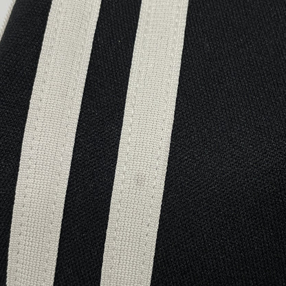 Y-3 ワイスリー ﾌﾞﾗｯｸ FJ0392 ｲﾝｻｲﾄﾞﾗｲﾝ ｸﾛｯﾌﾟﾄﾞﾄﾗｯｸﾊﾟﾝﾂ ボトムス S