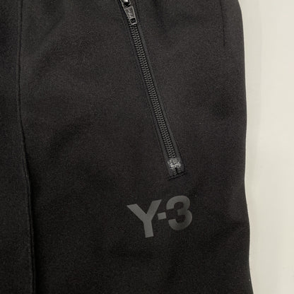 Y-3 ワイスリー ﾌﾞﾗｯｸ FJ0392 ｲﾝｻｲﾄﾞﾗｲﾝ ｸﾛｯﾌﾟﾄﾞﾄﾗｯｸﾊﾟﾝﾂ ボトムス S