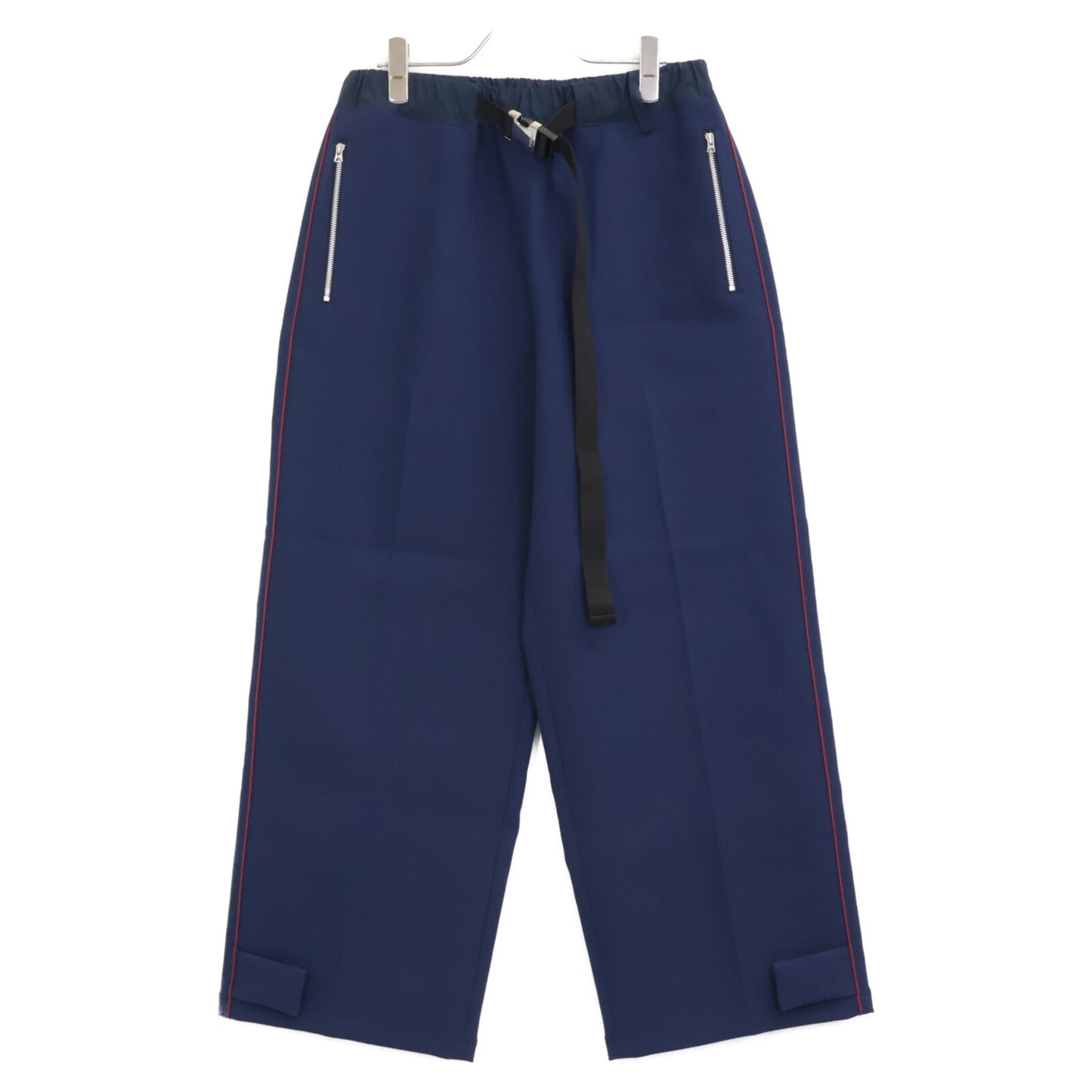 sacai サカイ ﾌﾞﾙｰ 22-02817M 22AW ﾃｸﾆｶﾙｼﾞｬｰｼﾞｰﾊﾟﾝﾂ ボトムス O