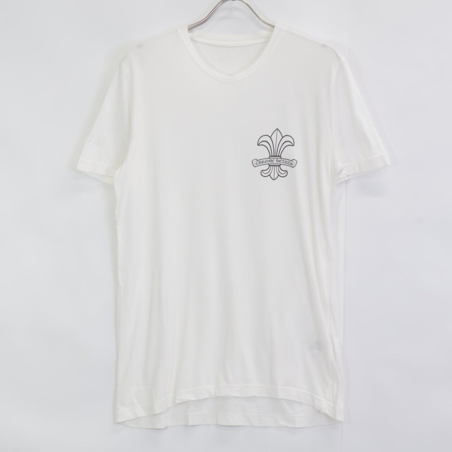Chrome Hearts クロムハーツ ﾎﾜｲﾄ BSﾌﾚｱ Vﾈｯｸ Tｼｬﾂ トップス 表記無し