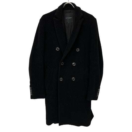 1piu1uguale3 ウノピゥウノウグァーレトレ MRC058 ボア ロング チェスターコート コート IV