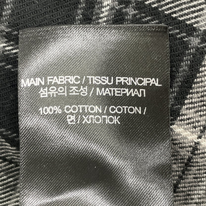 VETEMENTS ヴェトモン 22AW UA53SH750B Double Anarchy Flannel Shirt トップス S