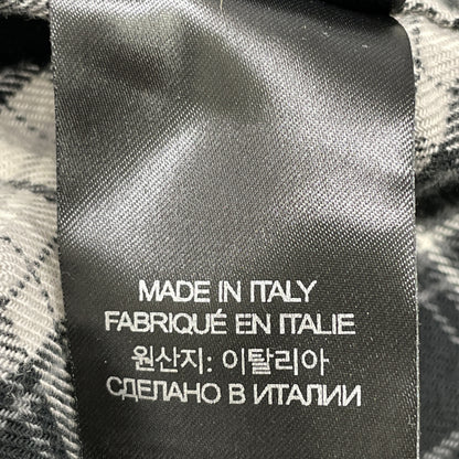 VETEMENTS ヴェトモン 22AW UA53SH750B Double Anarchy Flannel Shirt トップス S