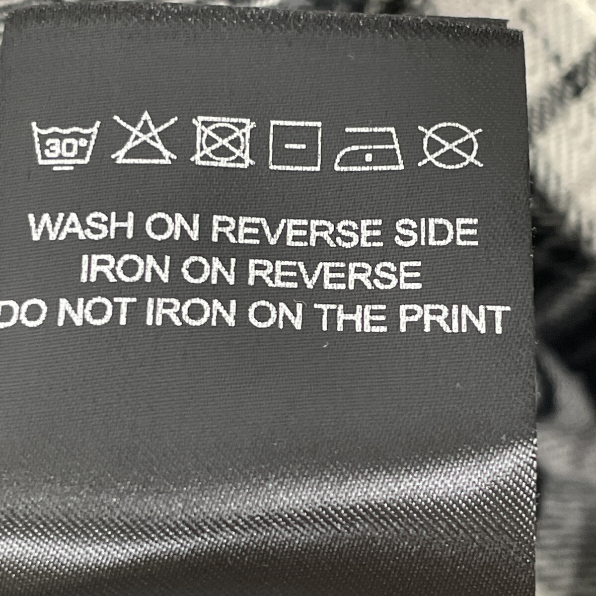 VETEMENTS ヴェトモン 22AW UA53SH750B Double Anarchy Flannel Shirt トップス S