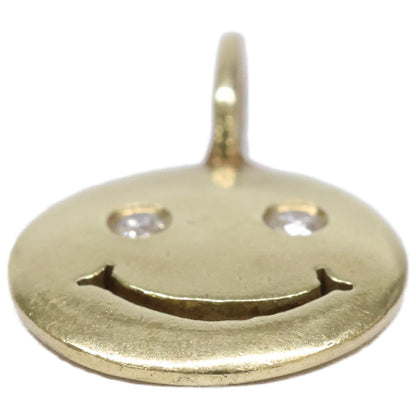 STUDIO WATERFALL スタジオウォーターフォール 【美品】K18 ダイヤモンド スマイル ペンダントトップ