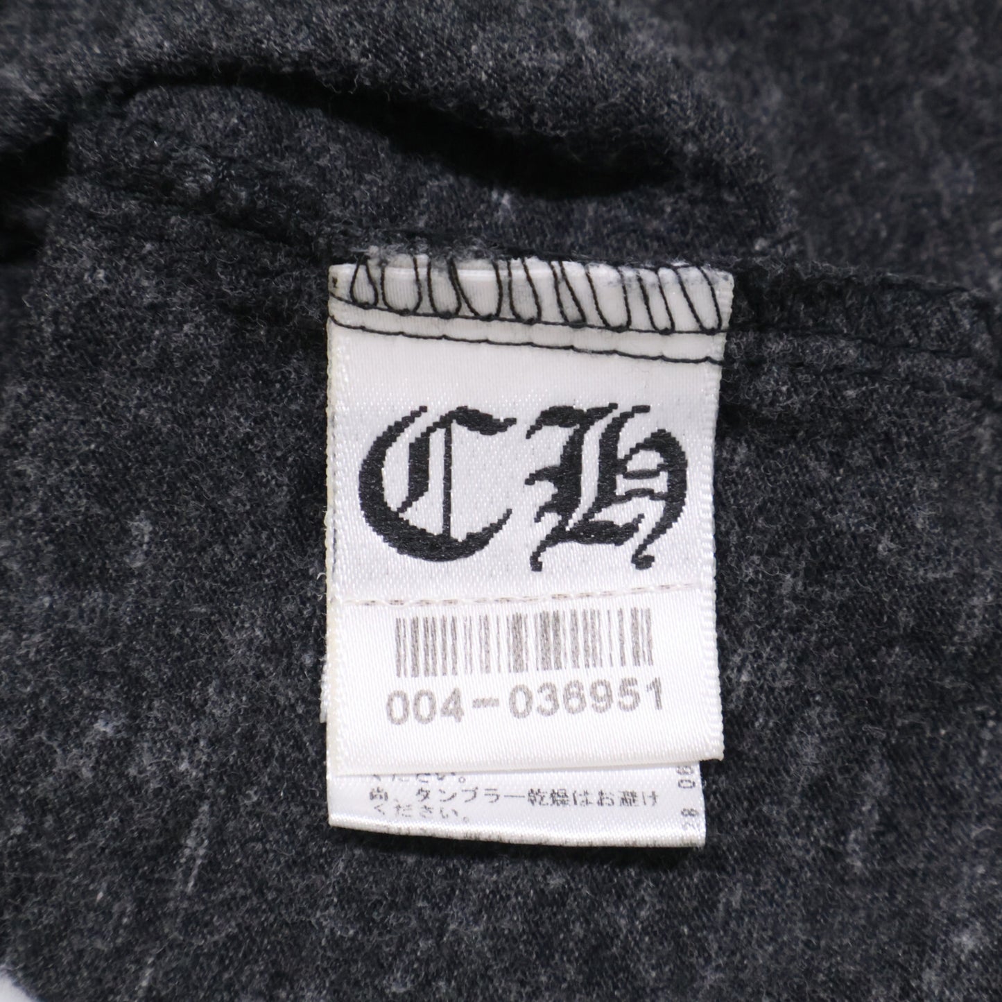 Chrome Hearts クロムハーツ スタープリント ヘンリーネック ラグランTシャツ トップス M