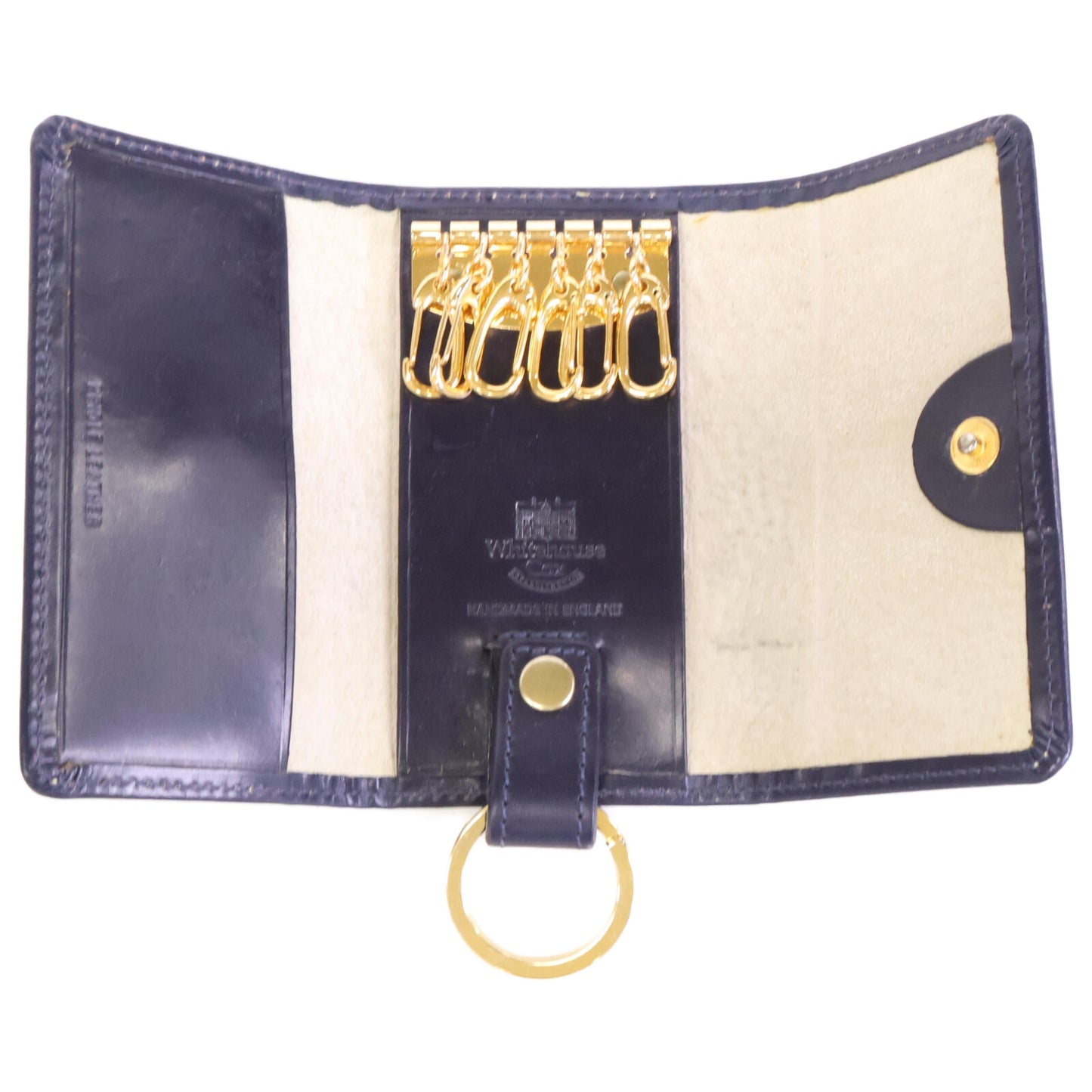 WhitehouseCox ホワイトハウスコックス 【美品】S9692 BRIDLE KEY CASE ブライドル キーケース