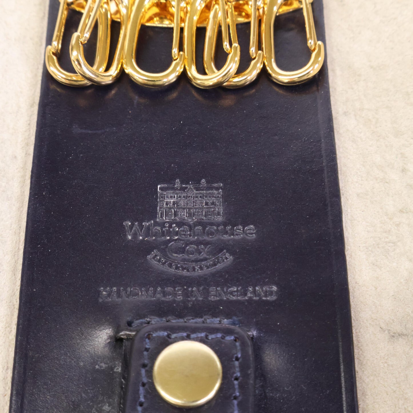 WhitehouseCox ホワイトハウスコックス 【美品】S9692 BRIDLE KEY CASE ブライドル キーケース