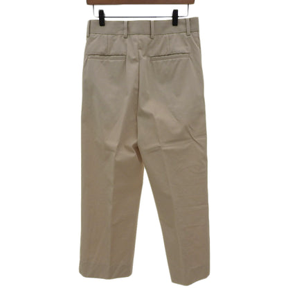 CABaN キャバン 美品 コットンツイル 2タック ワイド パンツ ボトムス メンズ ベージュ S 59-04-31-04001 ボトムス S