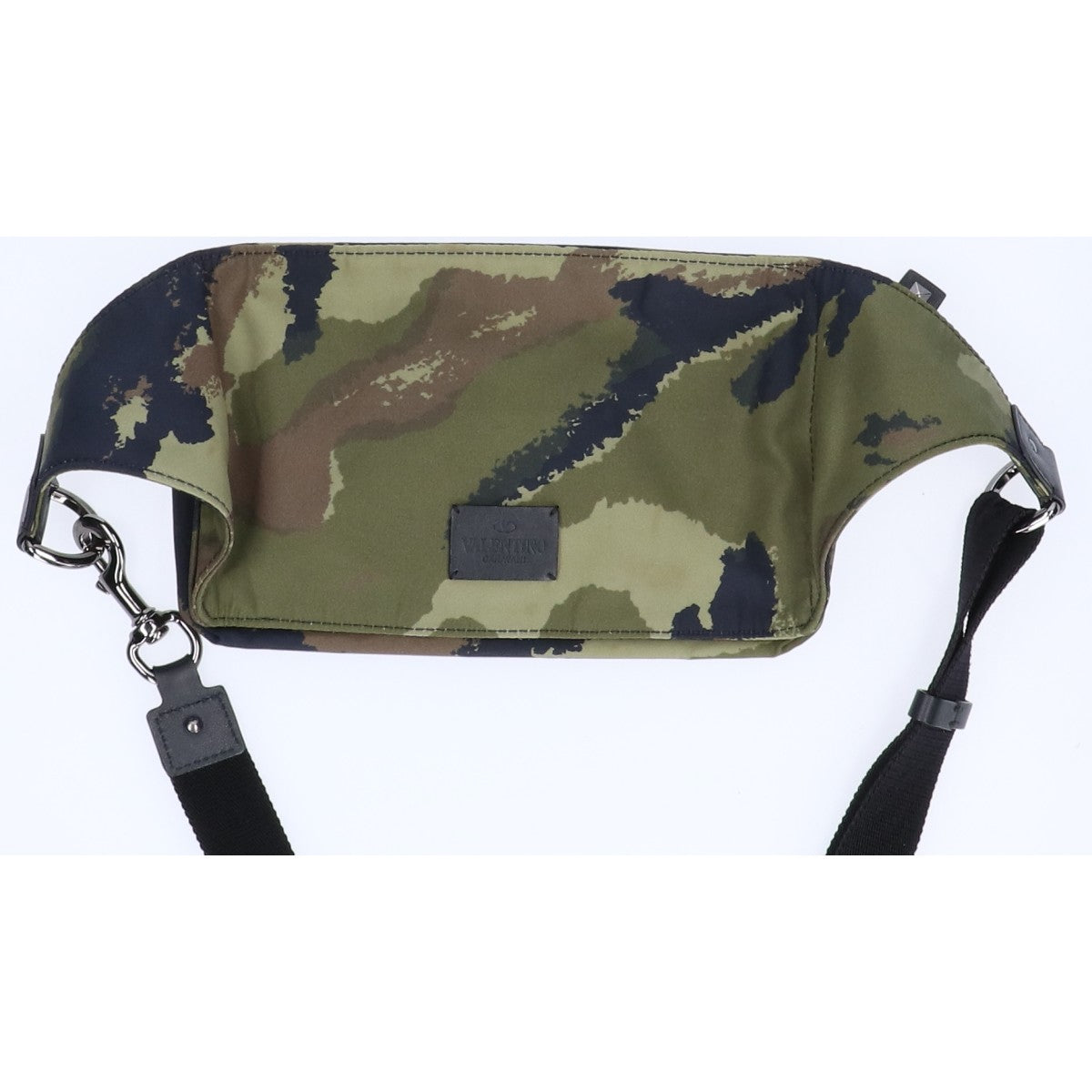Valentino Garavani ヴァレンティノガラヴァーニ ロックスタッズ カモフラージュ柄 ナイロン ボディバッグ