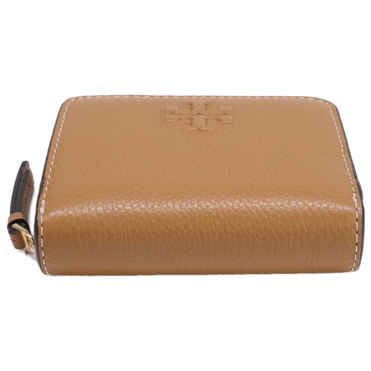 Tory Burch トリーバーチ 【新品同様】146463 THEA BI FOLD WALLET ティア レザー バイフォールド ウォレット 二つ折り財布（小銭入れあり）