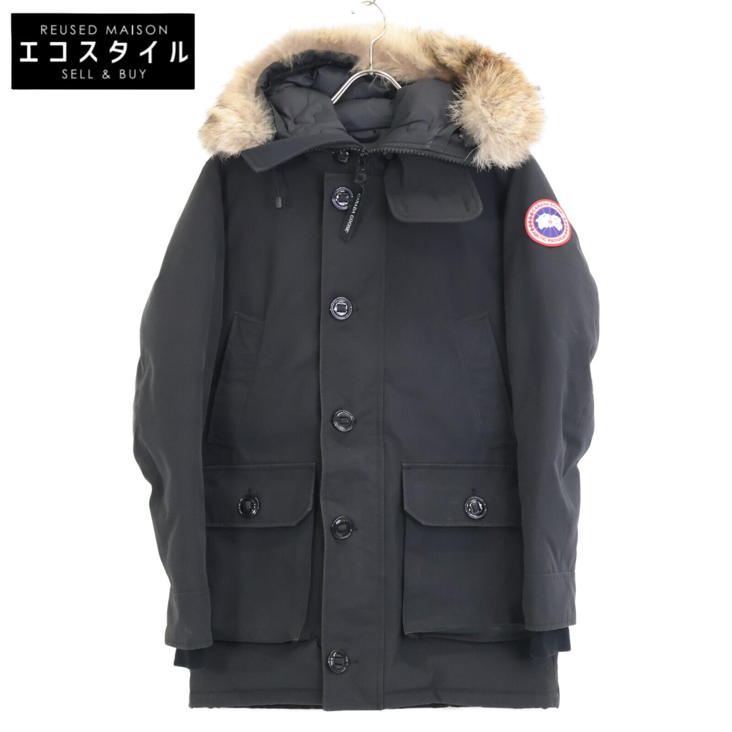 CANADA GOOSE カナダグース 2300JM BROOKFIELD PARKA ブルックフィールド ファー付フーデッドダウン ジャケット XS