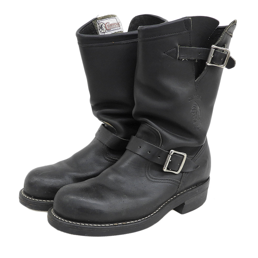 Chippewa チペワ エンジニアブーツ シューズ メンズ ブラック 6 E 27863 シューズ 6 E