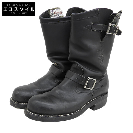 Chippewa チペワ エンジニアブーツ シューズ メンズ ブラック 6 E 27863 シューズ 6 E