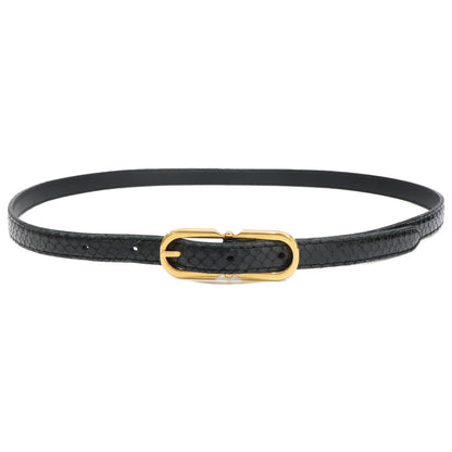 SAINT LAURENT PARIS サンローランパリ 型押しレザー ベルト 80