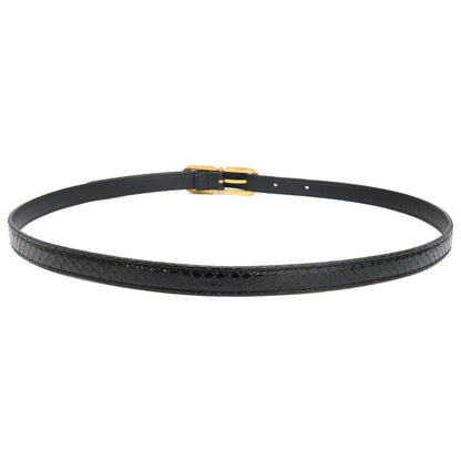 SAINT LAURENT PARIS サンローランパリ 型押しレザー ベルト 80