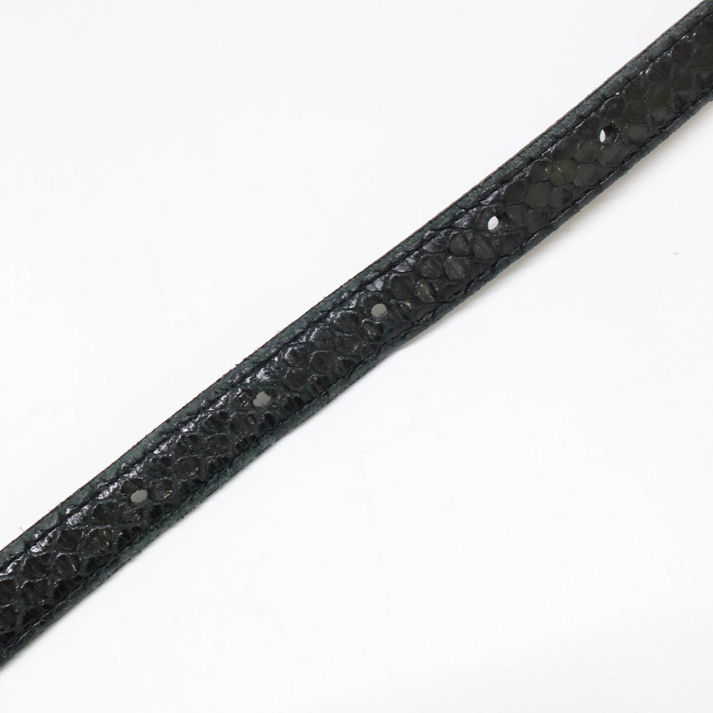 SAINT LAURENT PARIS サンローランパリ 型押しレザー ベルト 80