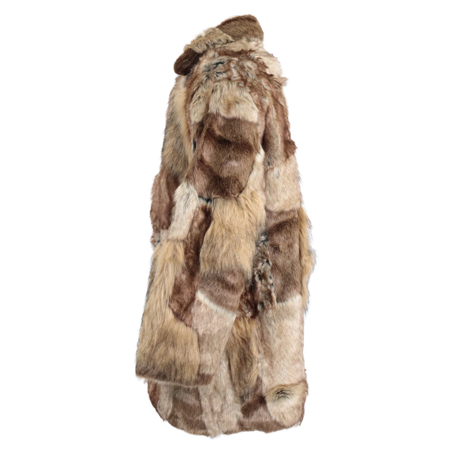 Supreme シュプリーム ×MM6 24SS フェイクファーパッチワークコート コート M