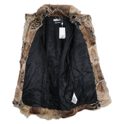Supreme シュプリーム ×MM6 24SS フェイクファーパッチワークコート コート M