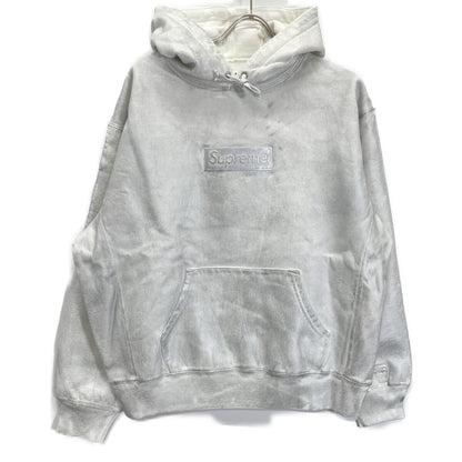 Supreme シュプリーム ×MM6 ﾎﾜｲﾄ Foil ﾎﾞｯｸｽﾛｺﾞ ﾌｰﾃﾞｨｽｳｪｯﾄ トップス 6