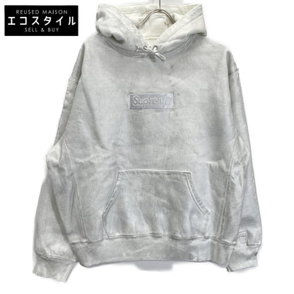 Supreme シュプリーム ×MM6 ﾎﾜｲﾄ Foil ﾎﾞｯｸｽﾛｺﾞ ﾌｰﾃﾞｨｽｳｪｯﾄ トップス 6