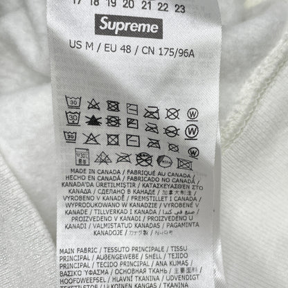 Supreme シュプリーム ×MM6 ﾎﾜｲﾄ Foil ﾎﾞｯｸｽﾛｺﾞ ﾌｰﾃﾞｨｽｳｪｯﾄ トップス 6