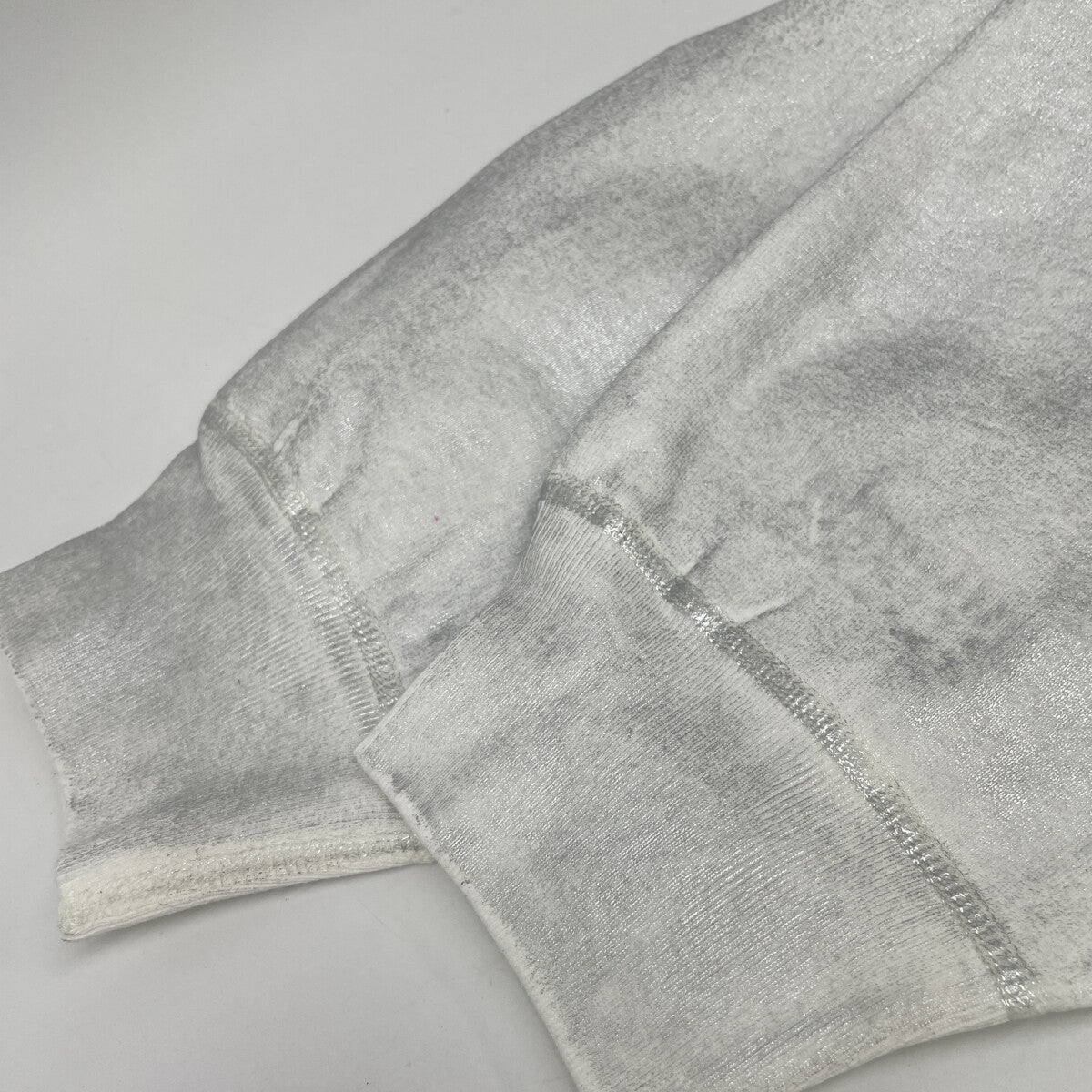 Supreme シュプリーム ×MM6 ﾎﾜｲﾄ Foil ﾎﾞｯｸｽﾛｺﾞ ﾌｰﾃﾞｨｽｳｪｯﾄ トップス 6