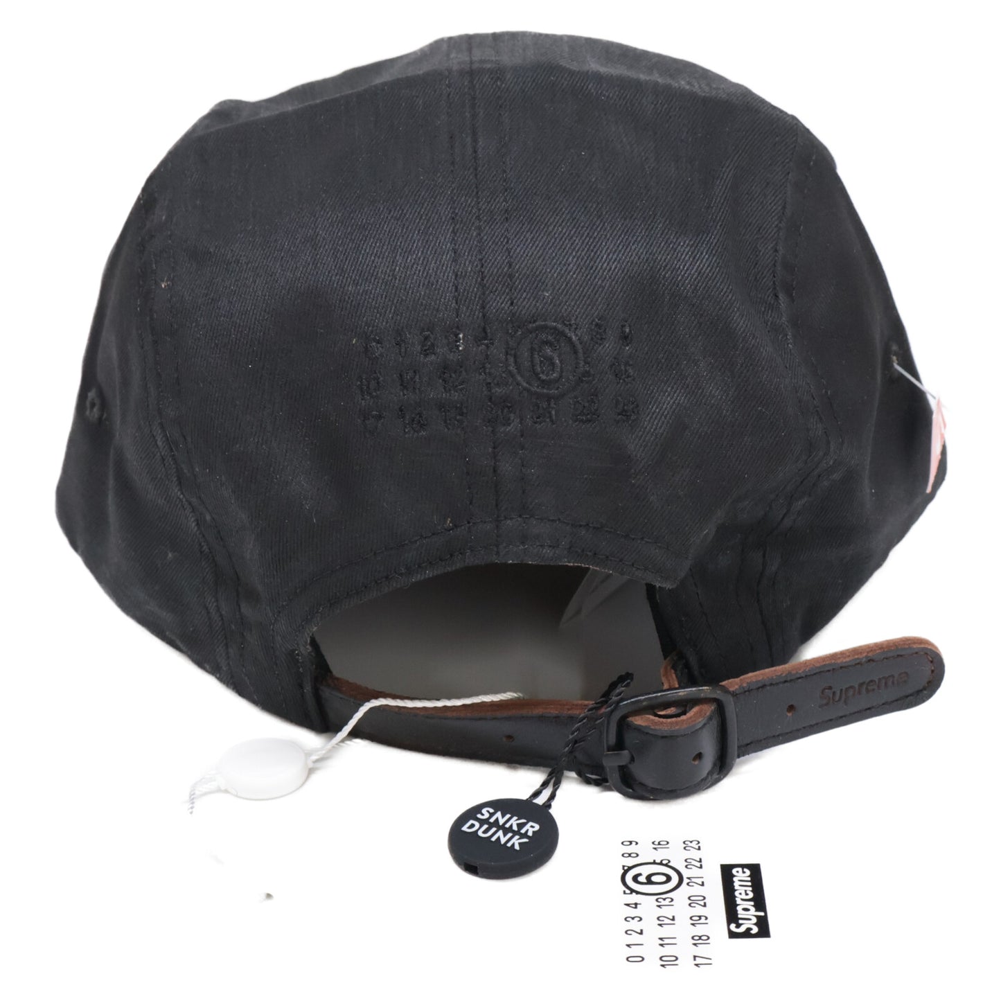 Supreme シュプリーム 新品同様 ×MM6 ペイント キャンプキャップ 帽子 Free Size