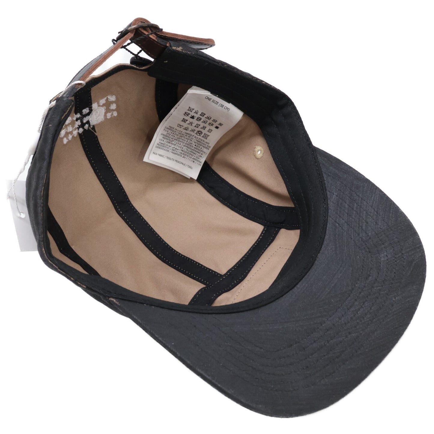 Supreme シュプリーム 新品同様 ×MM6 ペイント キャンプキャップ 帽子 Free Size