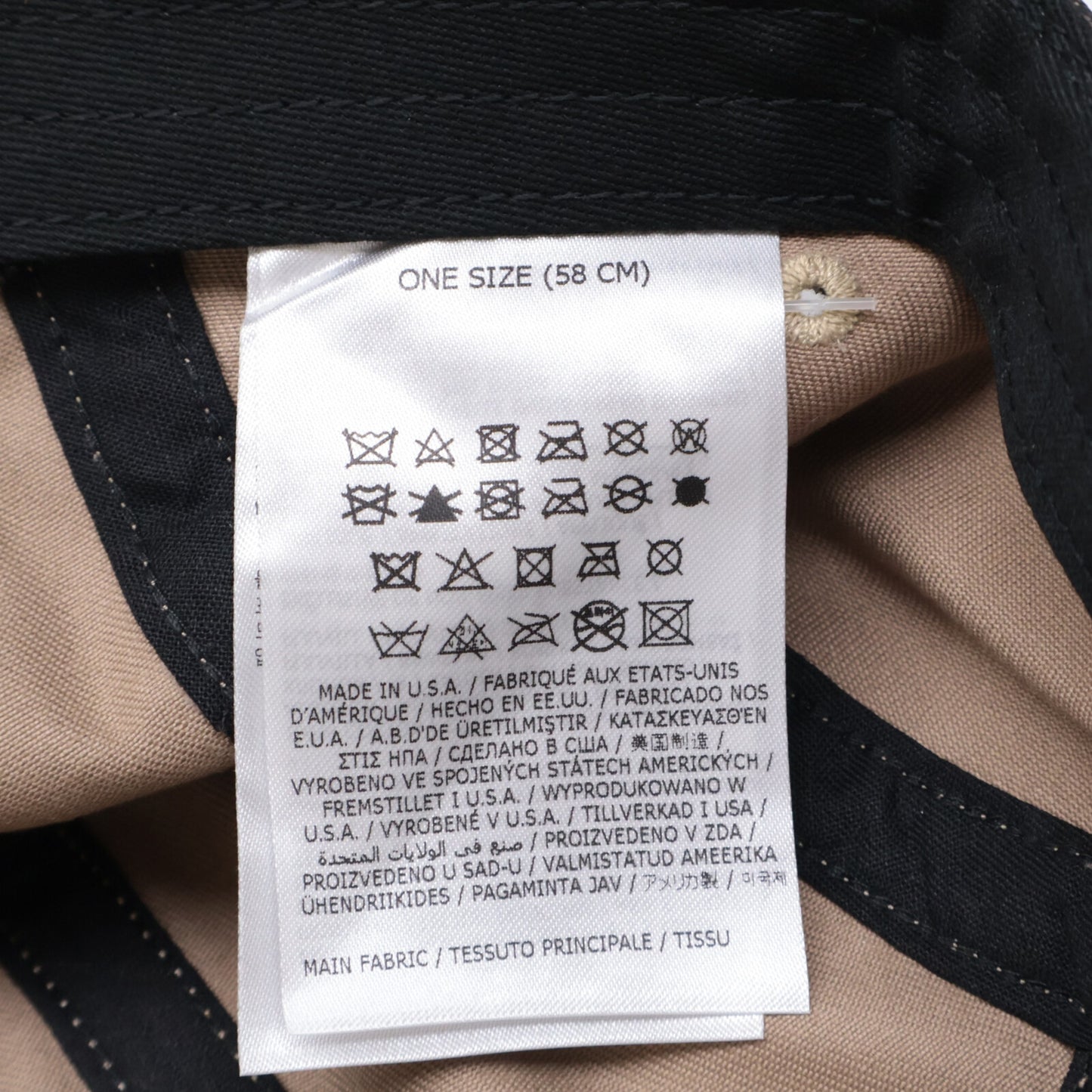 Supreme シュプリーム 新品同様 ×MM6 ペイント キャンプキャップ 帽子 Free Size