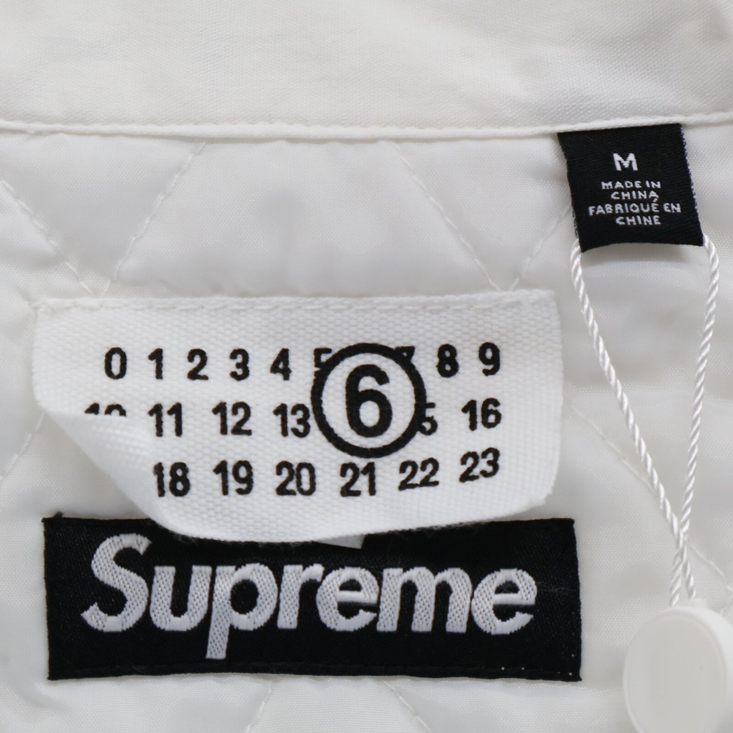 Supreme シュプリーム 美品 ×MM6 24SS パデッドシャツ トップス M