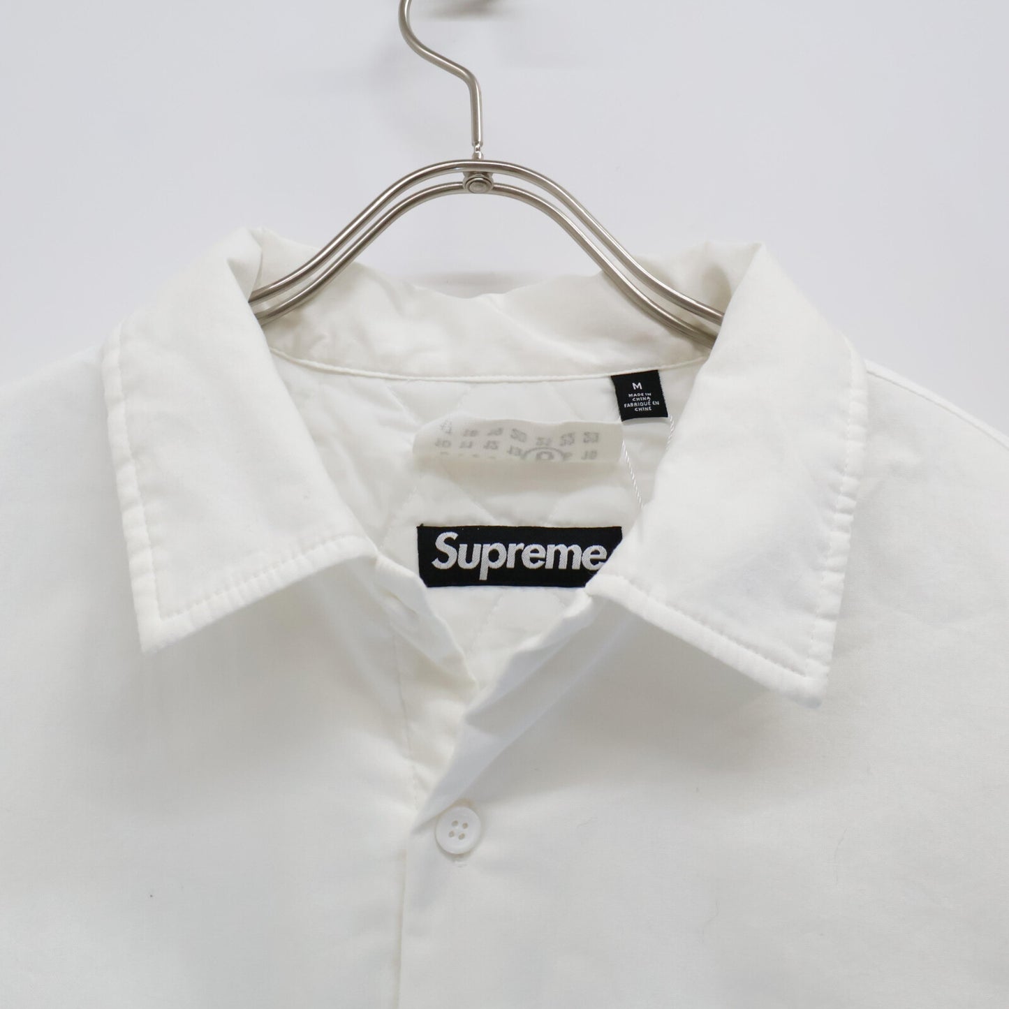 Supreme シュプリーム 美品 ×MM6 24SS パデッドシャツ トップス M