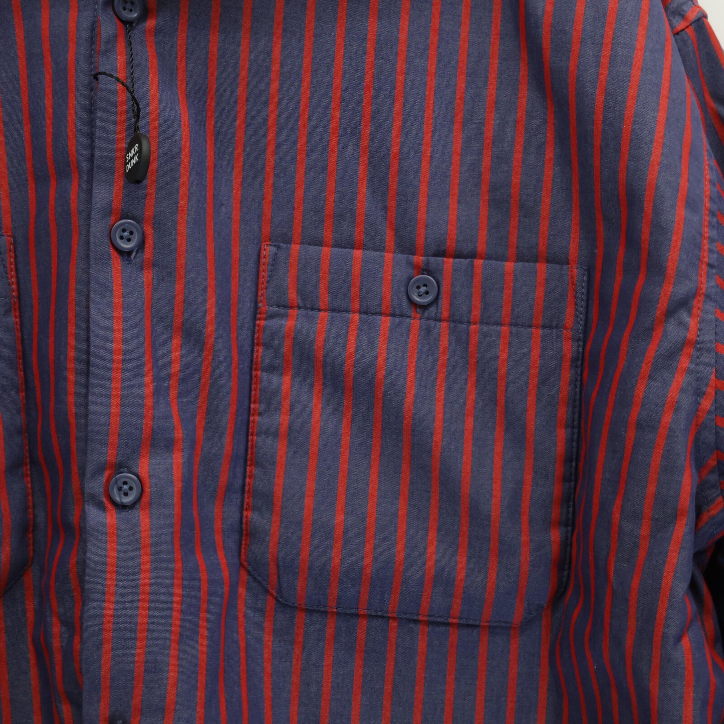 Supreme シュプリーム 新品未使用 ×MM6 24SS ストライプ パデッドシャツ トップス M