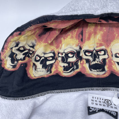 Supreme シュプリーム ×MM6 24SS ｸﾞﾚｰ ｼﾞｯﾌﾟｱｯﾌﾟﾌｰﾃﾞｨｽｳｪｯﾄｼｬﾂ トップス 6