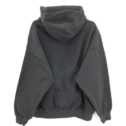 Supreme シュプリーム ×MM6 24SS ﾌﾞﾗｯｸ ｼﾞｯﾌﾟｱｯﾌﾟﾌｰﾃﾞｨｽｳｪｯﾄｼｬﾂ トップス M