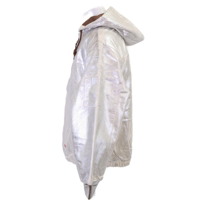 Supreme シュプリーム ｘMM6【新品/国内正規/24SS】Foil Hooded Work Jacket フーディ ワーク ジャケット M