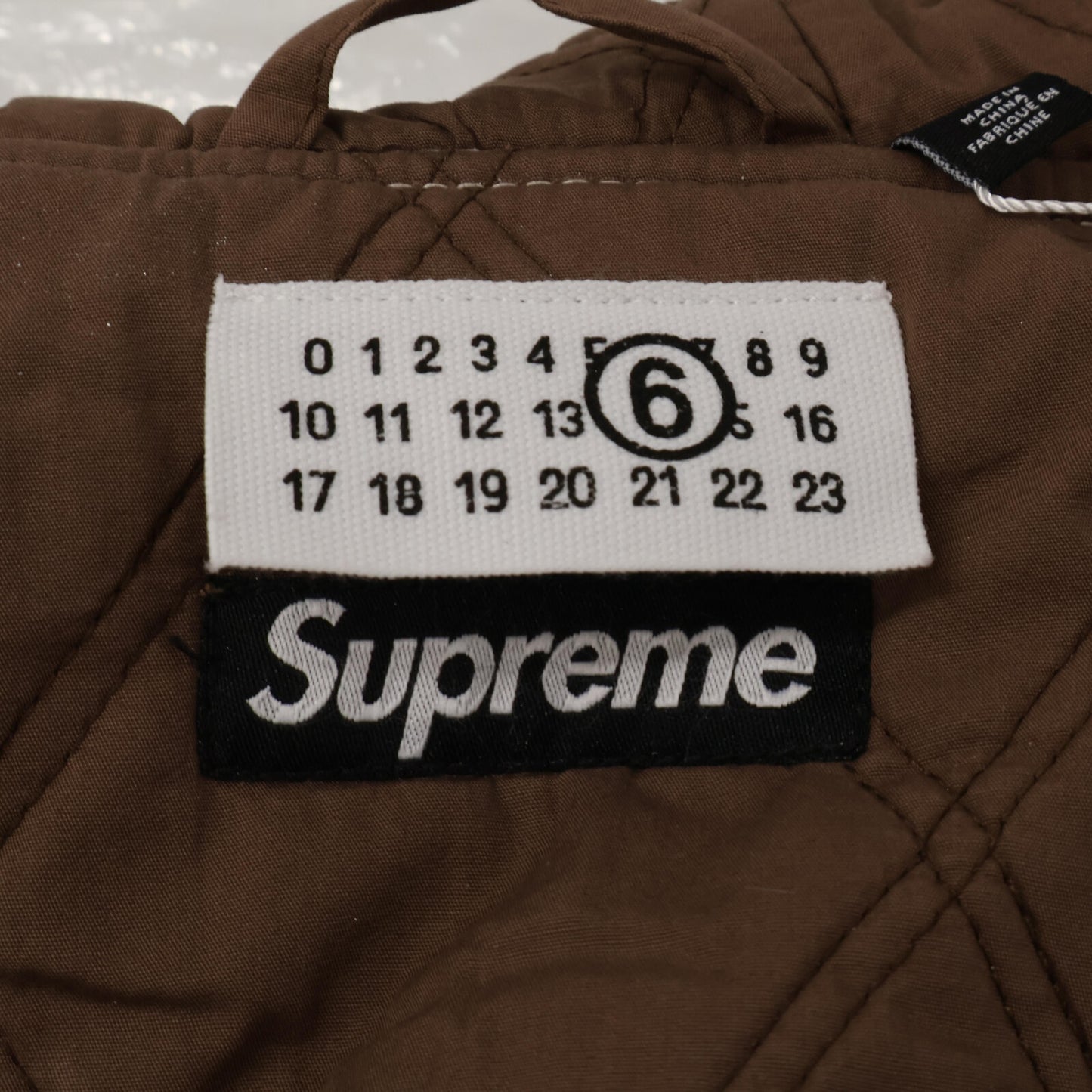 Supreme シュプリーム ｘMM6【新品/国内正規/24SS】Foil Hooded Work Jacket フーディ ワーク ジャケット M