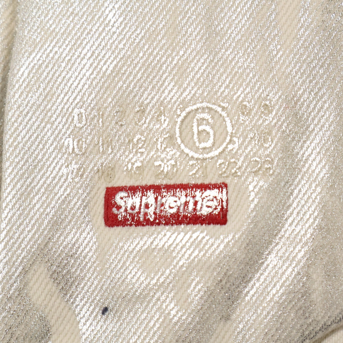 Supreme シュプリーム ｘMM6【新品/国内正規/24SS】Foil Hooded Work Jacket フーディ ワーク ジャケット M