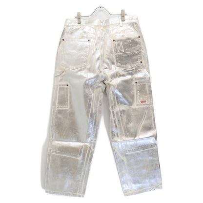 Supreme シュプリーム 新品未使用 ×MM6 24SS Foil ダブルニー ペインターパンツ ボトムス 32