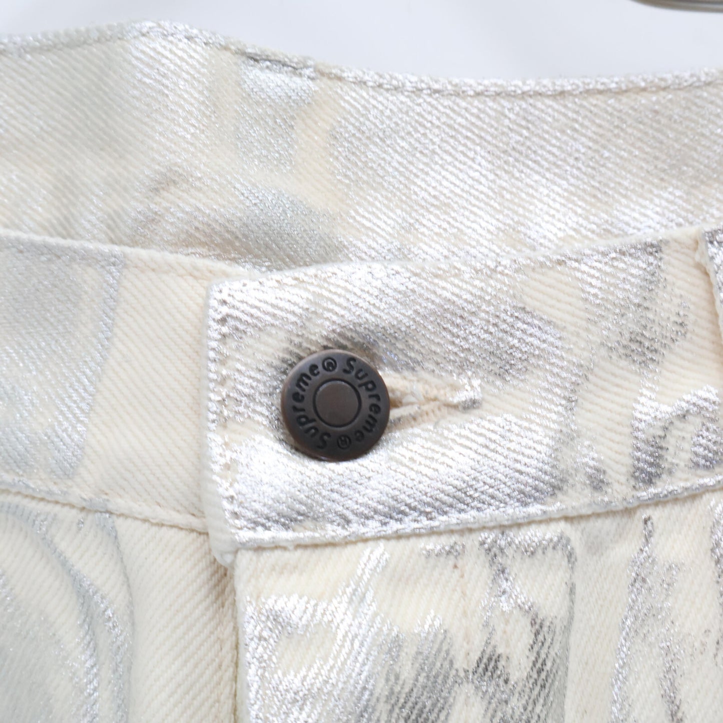 Supreme シュプリーム 新品未使用 ×MM6 24SS Foil ダブルニー ペインターパンツ ボトムス 32