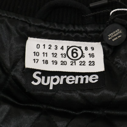 Supreme シュプリーム ｘMM6【新品同様/国内正規/24SS】SPLIT Varsity Jacket バーシティ ジャケット M