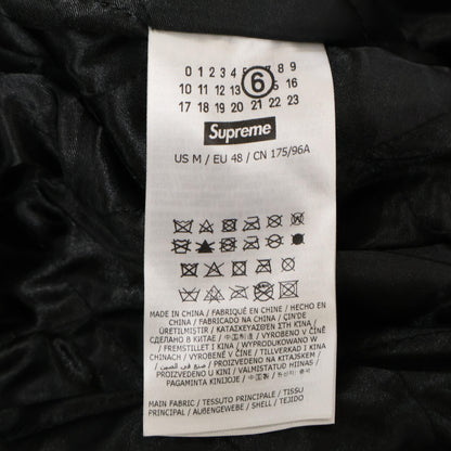 Supreme シュプリーム ｘMM6【新品同様/国内正規/24SS】SPLIT Varsity Jacket バーシティ ジャケット M