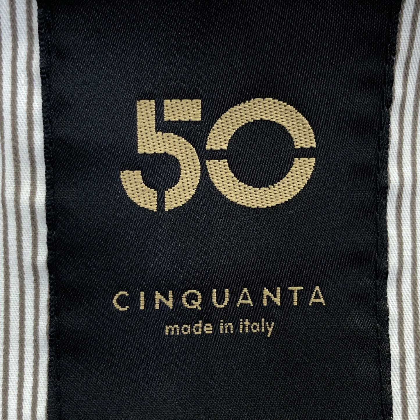 Cinquanta チンクアンタ ﾍﾞｰｼﾞｭ H-501 ｺﾞｰﾄｽｳｪｰﾄﾞ G9ﾀｲﾌﾟ ﾊﾘﾝﾄﾝｼﾞｬｹｯﾄ ジャケット 46