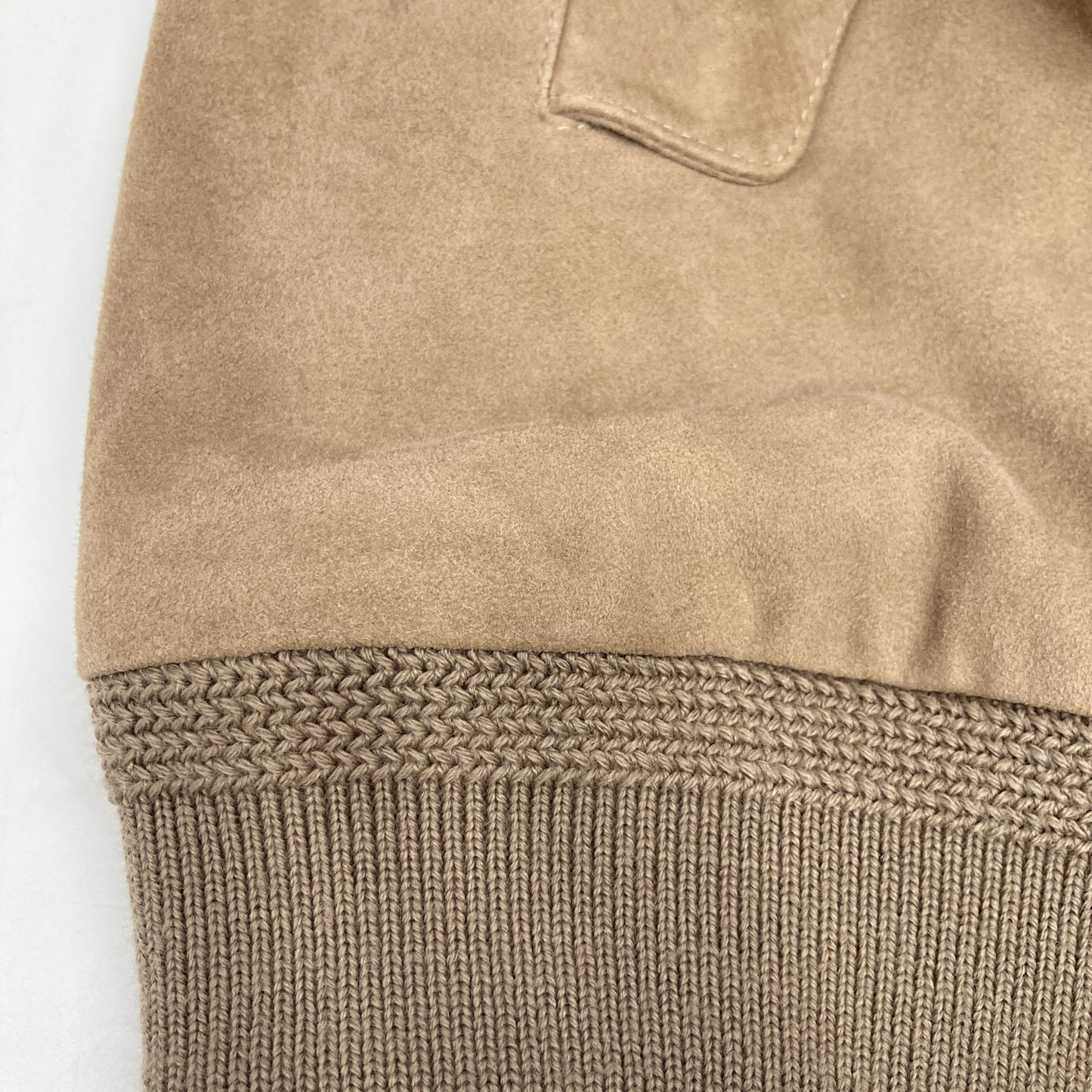 Cinquanta チンクアンタ ﾍﾞｰｼﾞｭ H-501 ｺﾞｰﾄｽｳｪｰﾄﾞ G9ﾀｲﾌﾟ ﾊﾘﾝﾄﾝｼﾞｬｹｯﾄ ジャケット 46