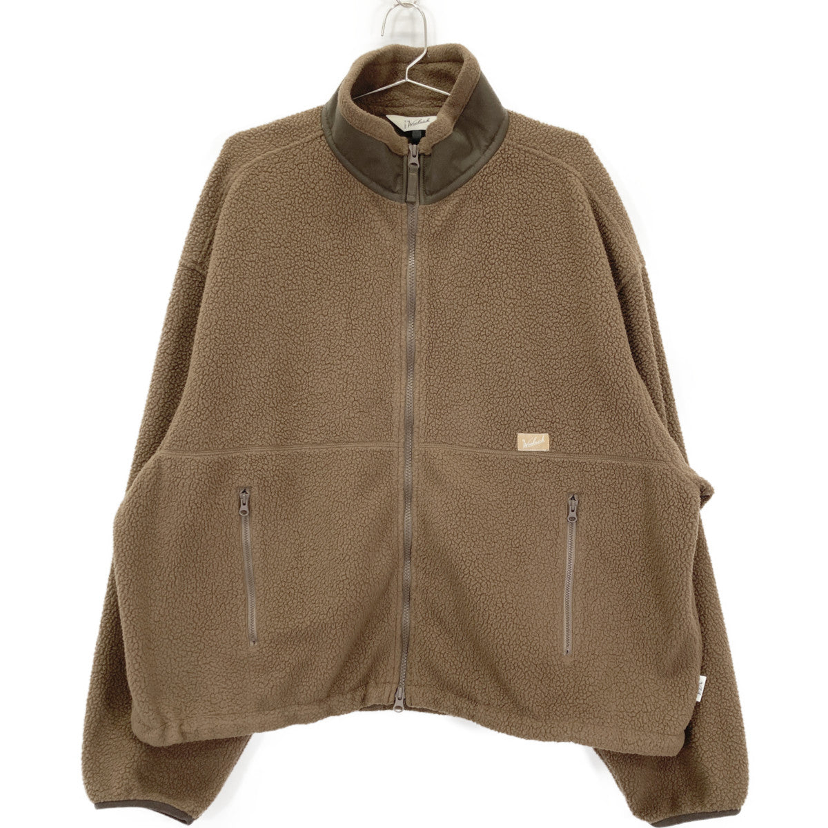 WOOLRICH ウールリッチ Plage別注 ﾌﾞﾗｳﾝ WJSW0044PL FLEECE ｼﾞｬｹｯﾄ ジャケット L